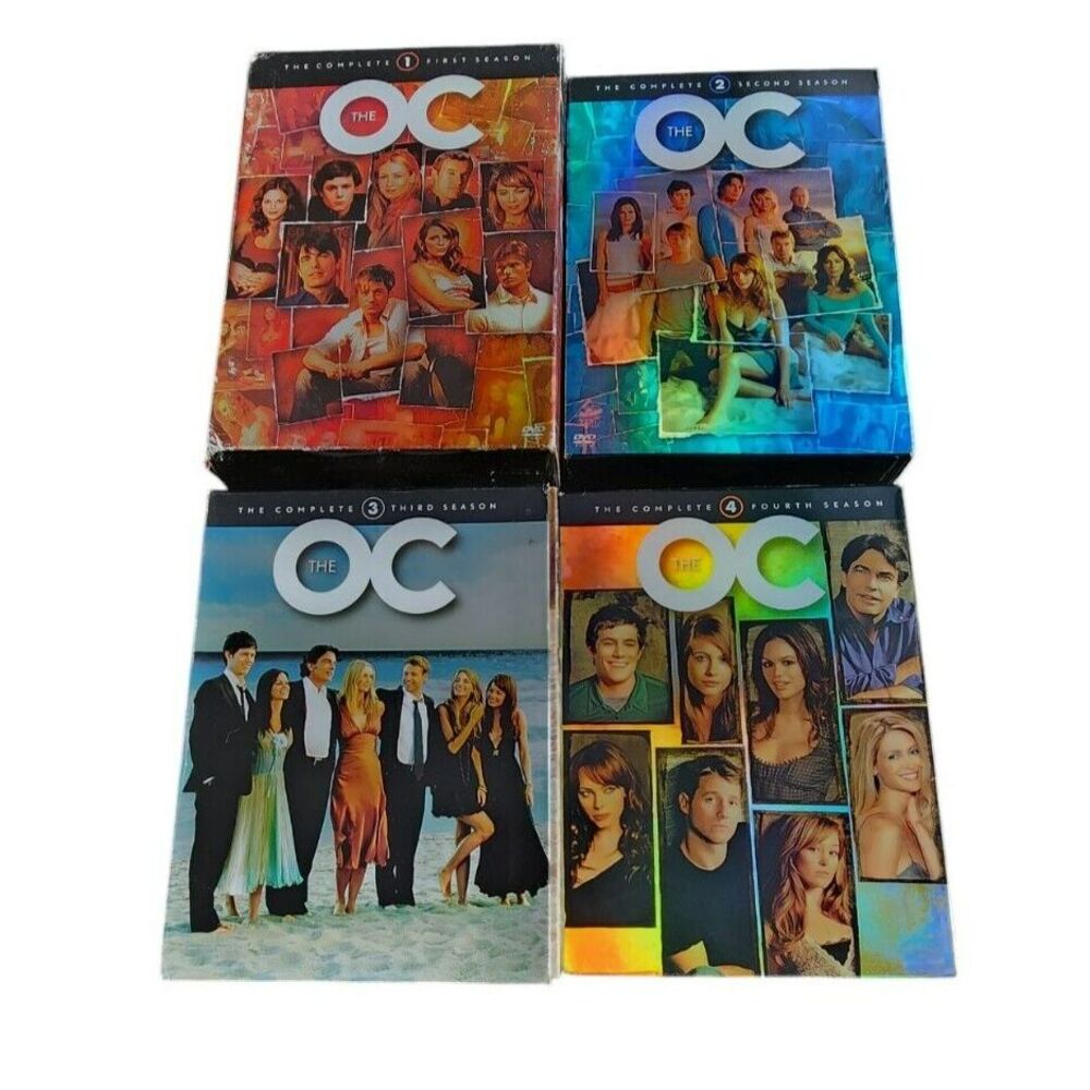 The OC Complete Series Seasons 1-4 DVD Box Set Bundle Warner Bros Drama